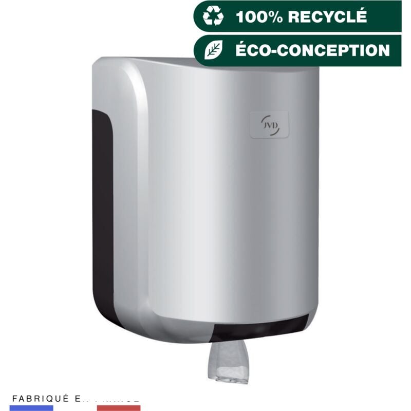 Dévidoir Central Maxi Cleanline gris métal - Matériel professionnel - JVD