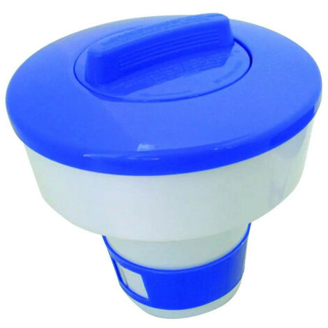 Grand doseur diffuseur de Chlore ou Brome Flottant en Plastique 17.5 cm pour Galet - Jardiboutique