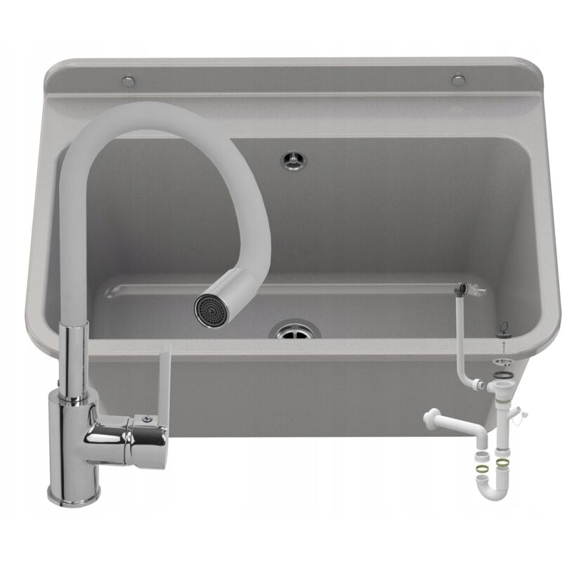 Granitan - grand évier utilitaire garage buanderie chambre flexible