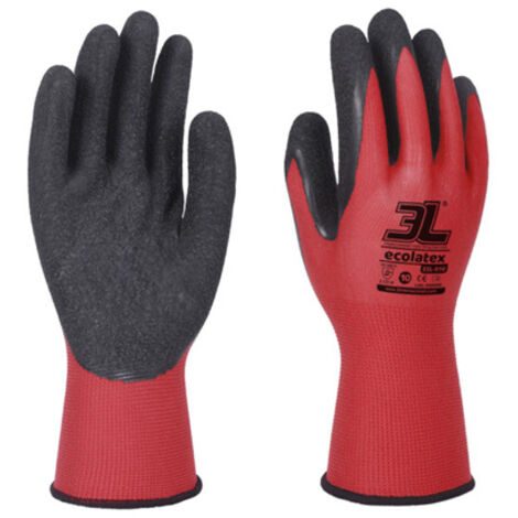 Grand gant en latex rugueux Ecolatex taille 9 3l