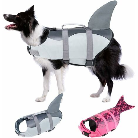 Grand Gilet De Sauvetage Pour Chien, Gilets De Sauvetage Pour Chien Pour La Natation, Maillot De Bain Flottant