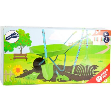 Grand kit de jardin avec brouette (pour enfants)