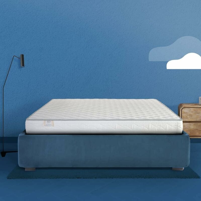 Ecoroyal Matelas - h 16 cm - Orthopédique - Livré sous vide enroulé - 100% Made in Italy - 140x190 cm - Farmarelax