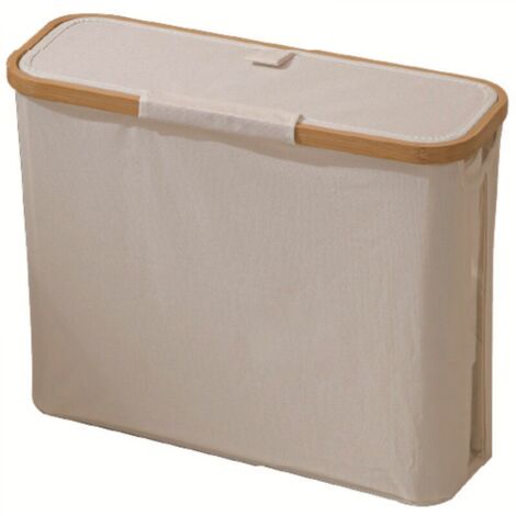 Grand panier de rangement pour papier toilette avec couvercle, organisateur de papier toilette mince, peut contenir jusqu'à 20 rouleaux ordinaires ou 15 rouleaux géants