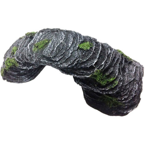 Grand Plateau de Séchage pour Tortue en Résine, Pont Décoratif pour Aquarium, Ornements de Terrarium 22x9x7cm