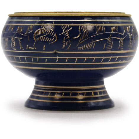 Grand pot d'encens au charbon de bois Chakra - Gorge- Vendu par 1