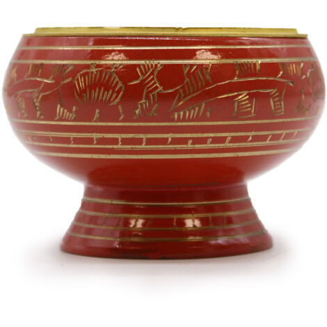 Grand pot d'encens au charbon de bois Chakra - Sacral- Vendu par 1