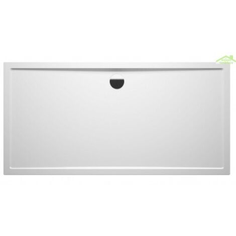 Grand receveur de douche rectangulaire RIHO ZURICH 246 170x80x4,5 cm-Blanc-Blanc-80.00 --
