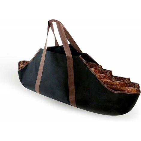 HAMEA HOME Grand Sac à bûches 93cm x 45cm