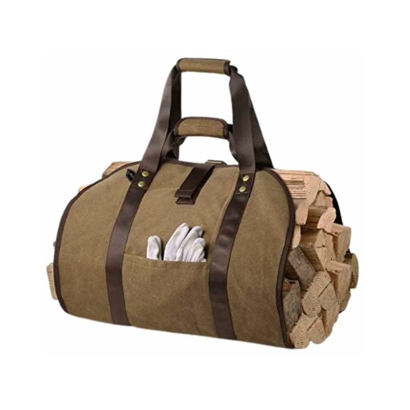 Grand Sac à bûches droit 114cm x 50cm new 2023