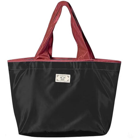 Grand sac à cordon écologique pour faire les courses, sac bandoulière tendance, sac à main pliable et portable, imperméable