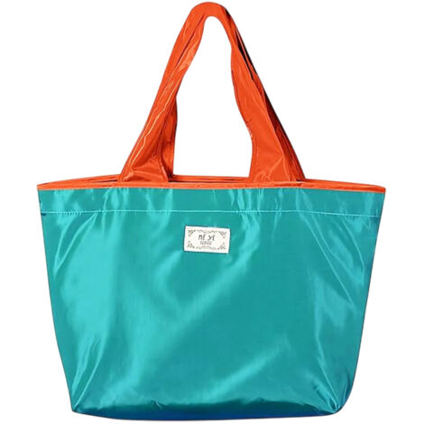 Grand sac à cordon écologique pour faire les courses, sac bandoulière tendance, sac à main pliable et portable, imperméable