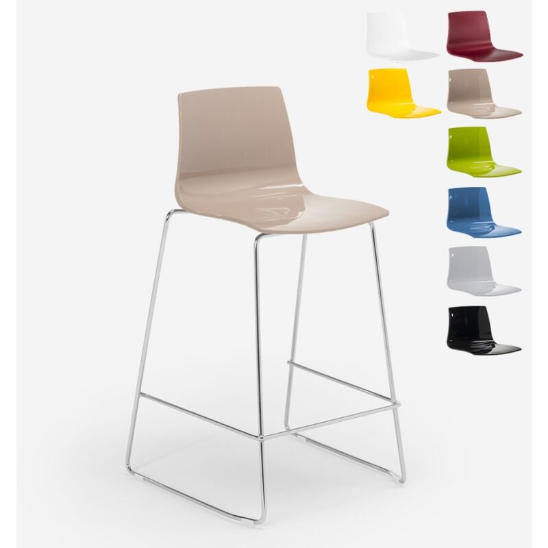 

Taburete Para Bar y Cocina 64 cm Mini Imola De Diseño | Beige - Grand Soleil