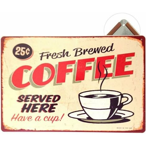 Tableau en verre protection murale de cuisine Vintage café Americano  Espresso Latte Irish Coffee 60x40 cm