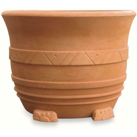 Grand vase méditerranéen en résine cm. 110 Elbi VASE FIOIRERA 110CM DIAMETER IMPRUNETA COLOUR