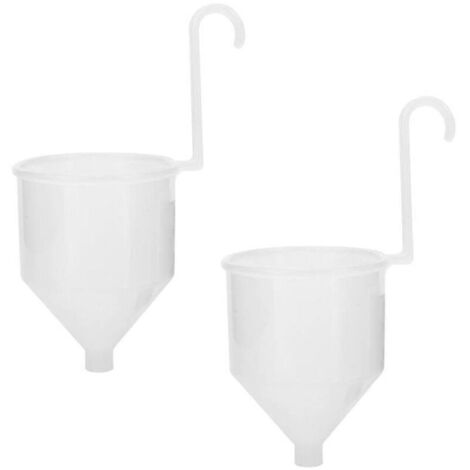 Grand viscosimètre, entonnoir universel pour pistolet pulvérisateur, accessoires pour pistolet pulvérisateur portable, blanc