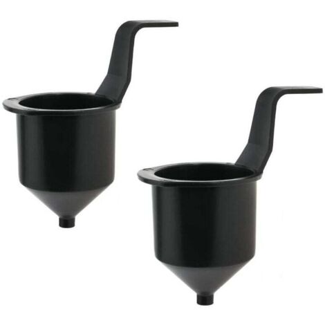 Grand viscosimètre, entonnoir universel pour pistolet pulvérisateur, accessoires pour pistolet pulvérisateur portable, noir