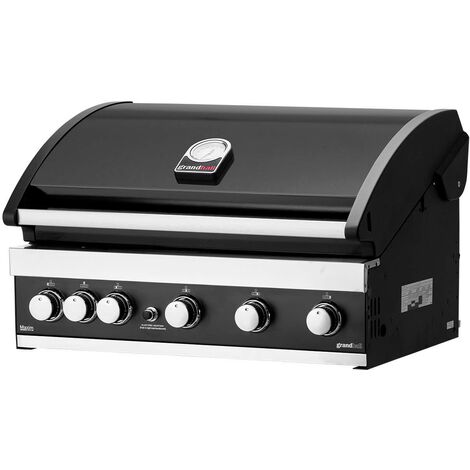 Grandahall Maxim G5 Einbau Gas Grill BBQ Edelstahl 5 Brenner 17 KW