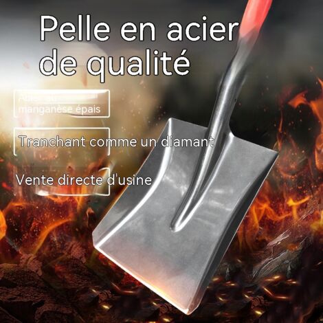 grande beche pelle en acier manganese outil indispensable pour creuser et ameubir la terre exterieur outils de jardinage potager arrachage arbres pelle agricole