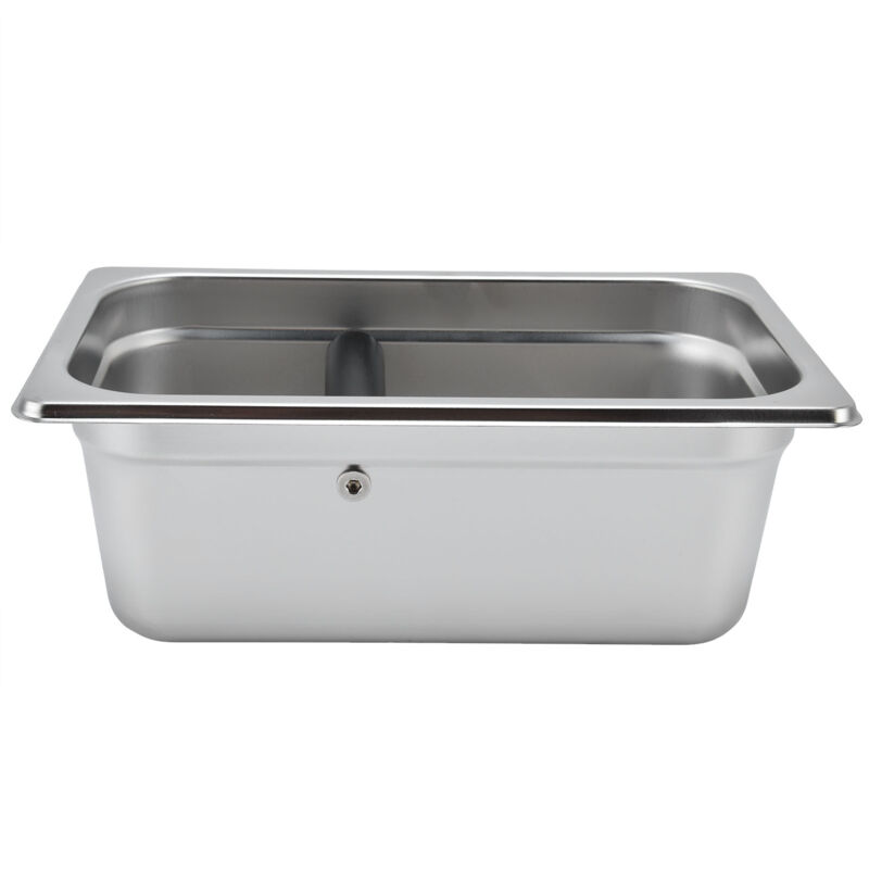 Grande boîte rectangulaire à marc de café, machine à café semi-automatique, baril de recyclage du marc de café, vente en gros, boîte à marc de café