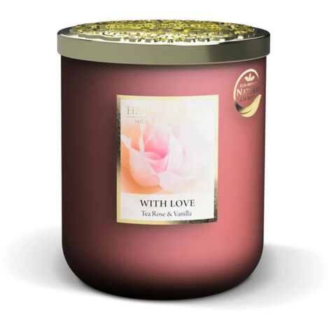 Grande bougie à la cire de soja Amour toujours  75 h