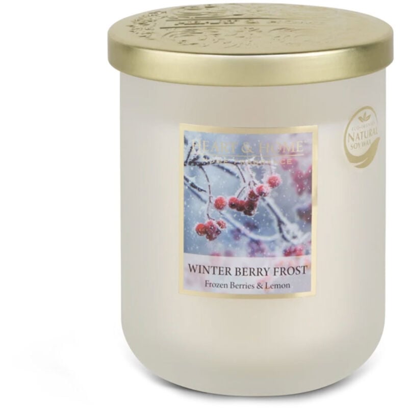 Grande bougie Baies d'Hiver - Heart and Home