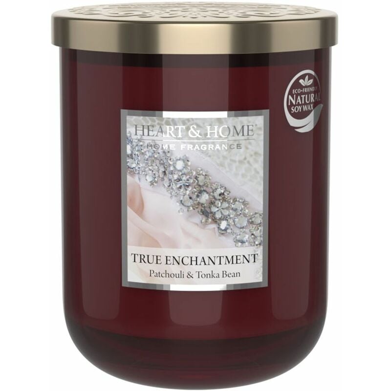 Grande bougie heart and home enchantement