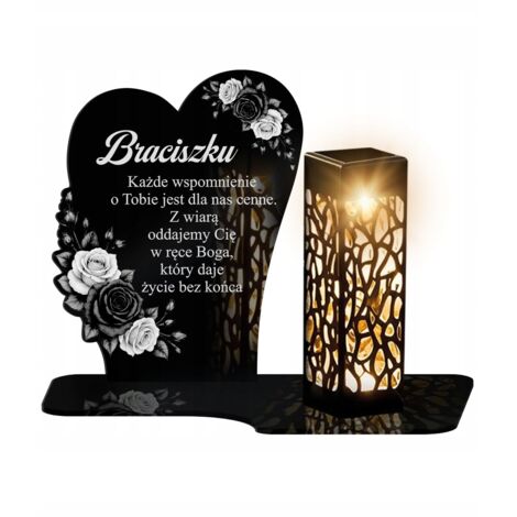 Grande bougie solaire LED éternelle pour maman, papa, frère à l'occasion de la Toussaint