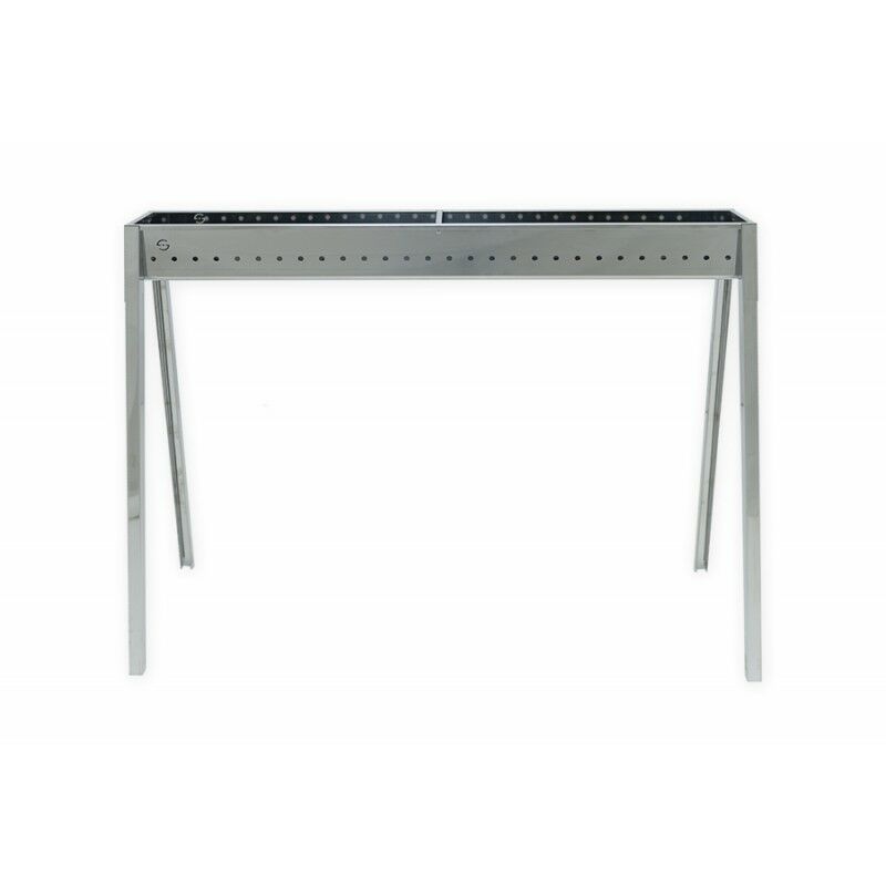 Grande brochette barbecue en acier Milano 100