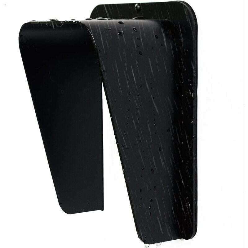 Grande couverture de sonnette résistante aux intempéries, protection de sonnette en ABS pour sonnette vidéo sans fil/contrôle d'accès de