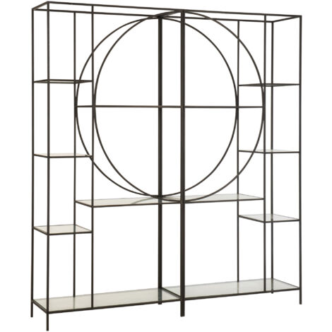 Commode 3 Tiroirs COTE TABLE – Bois Et Miroir, 87x101x39cm, Grise
