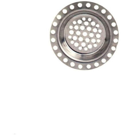 GRANDE GRILLE D'ÉVACUATION EN ACIER INOXYDABLE - 72 MM