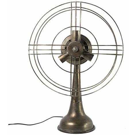 Grande lampe industrielle en Métal bronze 74 cm