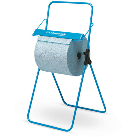 Grande Per Porta Rotolo, Metallo, Blu