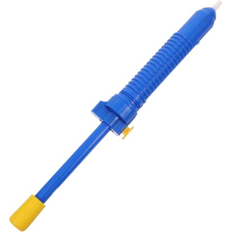 Grande pompe dessouder manuelle bleue forte aspiration