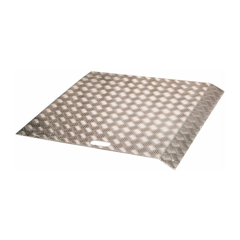 Rampe d'accès pour trottoir en aluminium Mottez