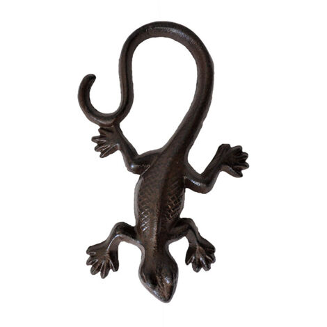 Grande salamandre en fonte 16 x 8 cm