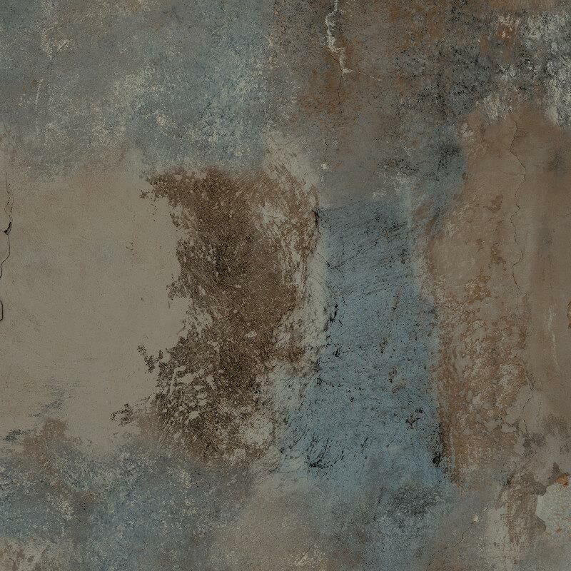 Brandenburg Concrete Teal Paste The Wall Semi Vinyl Wallpaper - Grandeco