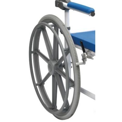 Grandes roues pour chaise douche / WC Aston