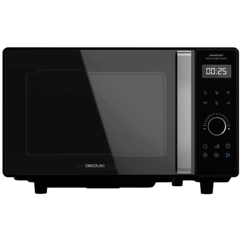 CECOTEC Micro-ondes grandheat 2500 flatbed touch black 