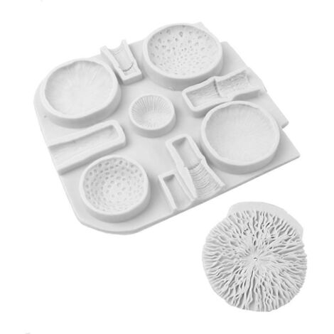 Grands Moules en Silicone Champignon pour Décoration de Gâteaux de Mariage et Pâtisserie