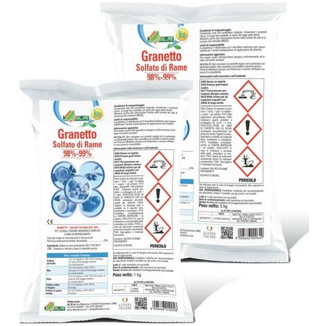 Granetto Solfato di Rame 98/99 % Al.fe 1 Kg