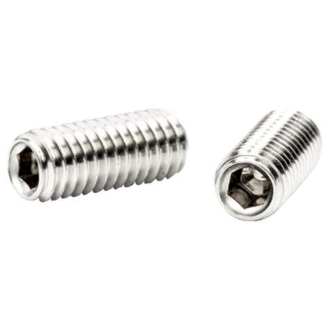 Grani Cava Esagonale Punta Conica Inox Mm.4X 8