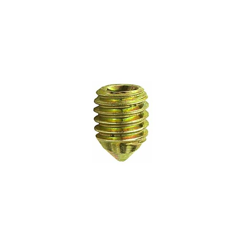 Grani per fissaggio maniglia M6 x 8 mm. in ferro zincato giallo 10 pz.