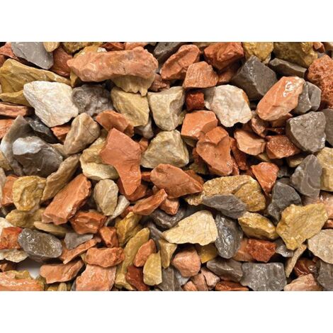 Graniglia miscelata, granulato per giardino, Miniera Grigia 8-16 mm (1200 kg)