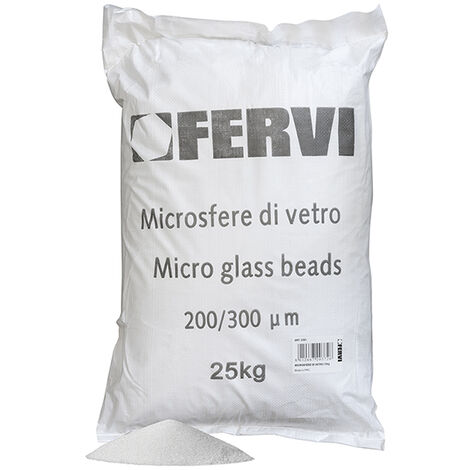 Graniglia - sacco 25 Kg microsfere per sabbiatrice grana 200/300