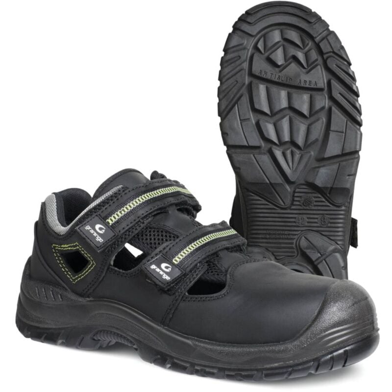 Graninge 7218 S1, p, src Sandal Black SZ-41 UK-7 - Ejendals