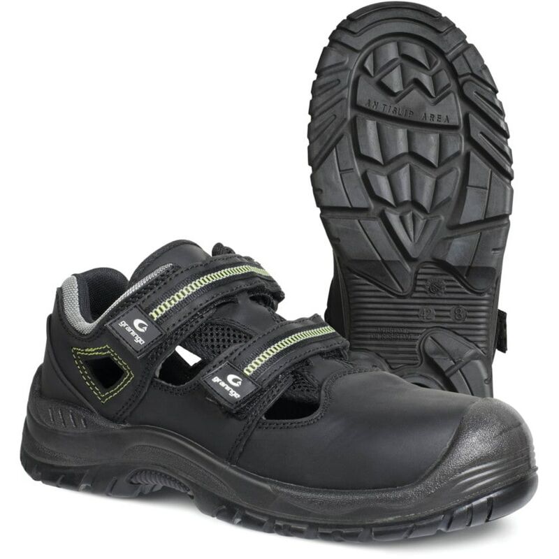 Graninge 7218 S1, p, src Sandal Black SZ-36 UK-3 - Ejendals