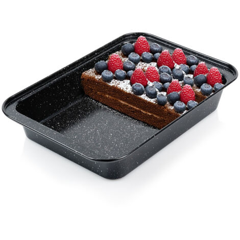 Granit Bräter Bratpfanne Fleischkuchen Backofen 28cm