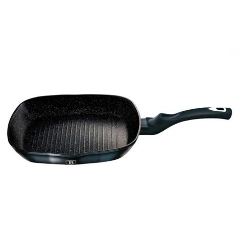 GRANIT-GRILLPFANNE 28 cm BERLINGER HAUS AQUAMARIN BH-1873